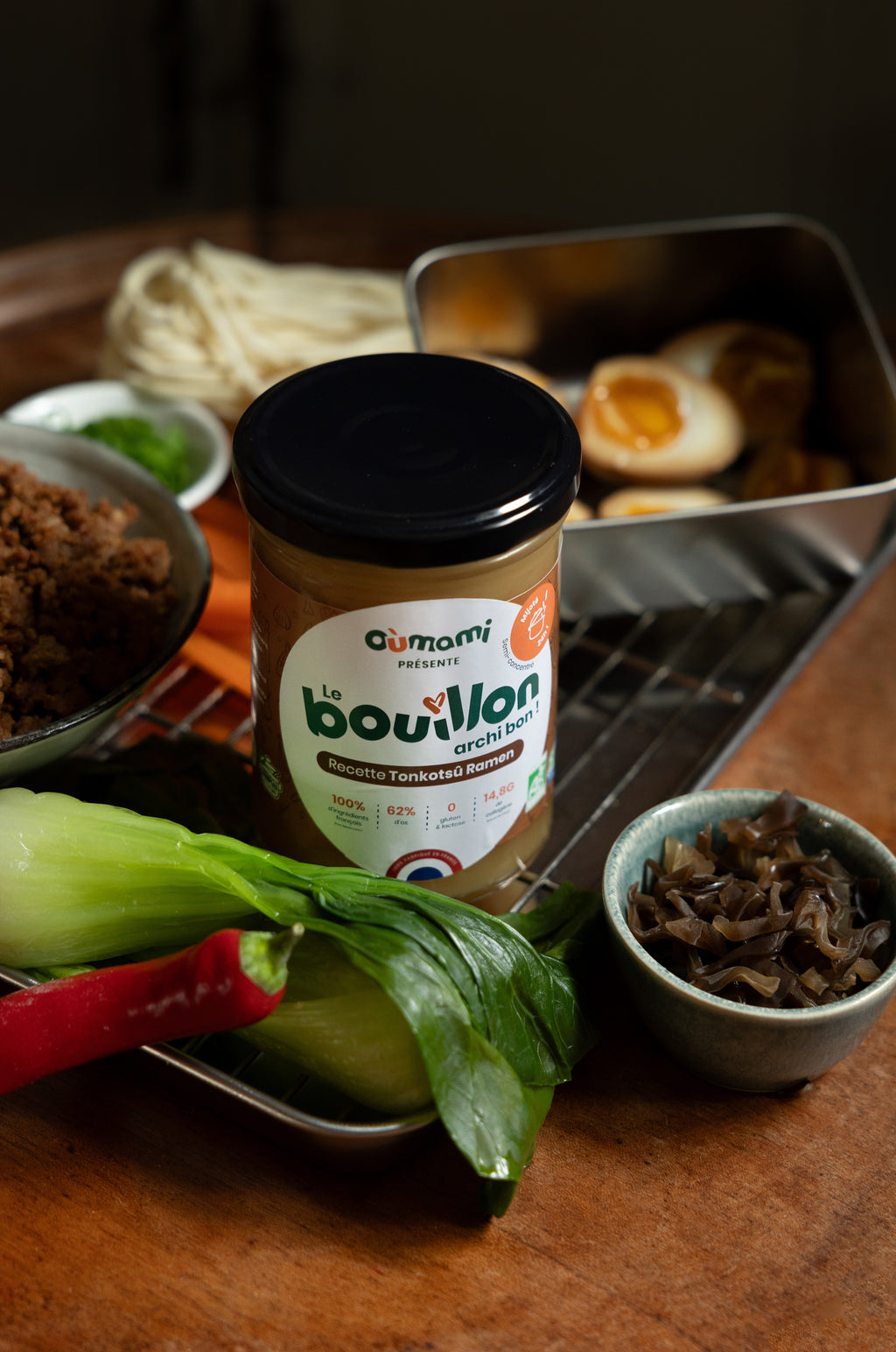 Bouillon d'os "Tonkotsû Ramen" 100% Bio