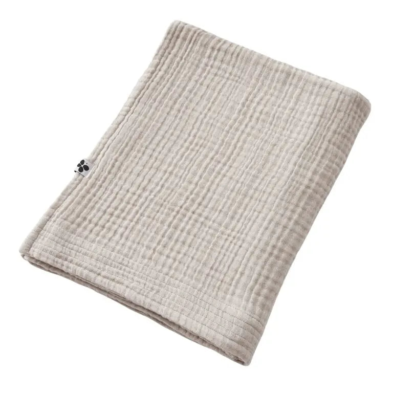Drap de Bain 90x150 Gaze de coton unie GAIA Pampa Little Harmonie