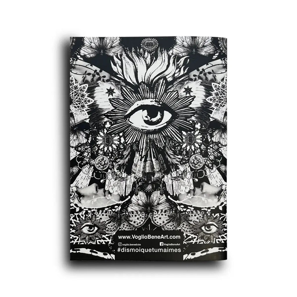 Cahier A5 Papillon noir Little Harmonie