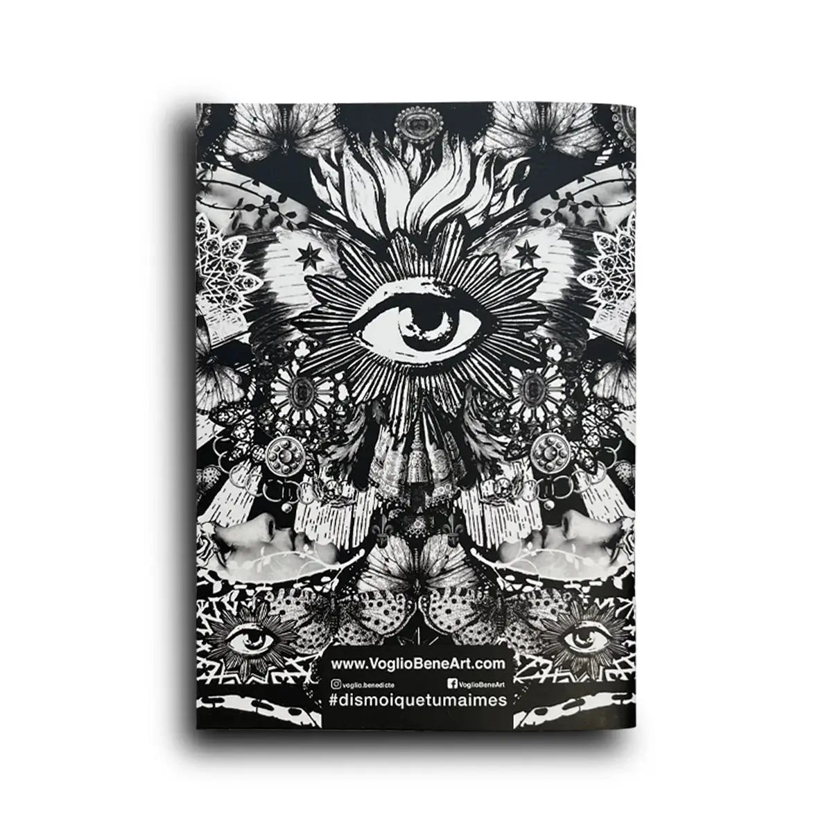 Cahier A5 Papillon noir Little Harmonie