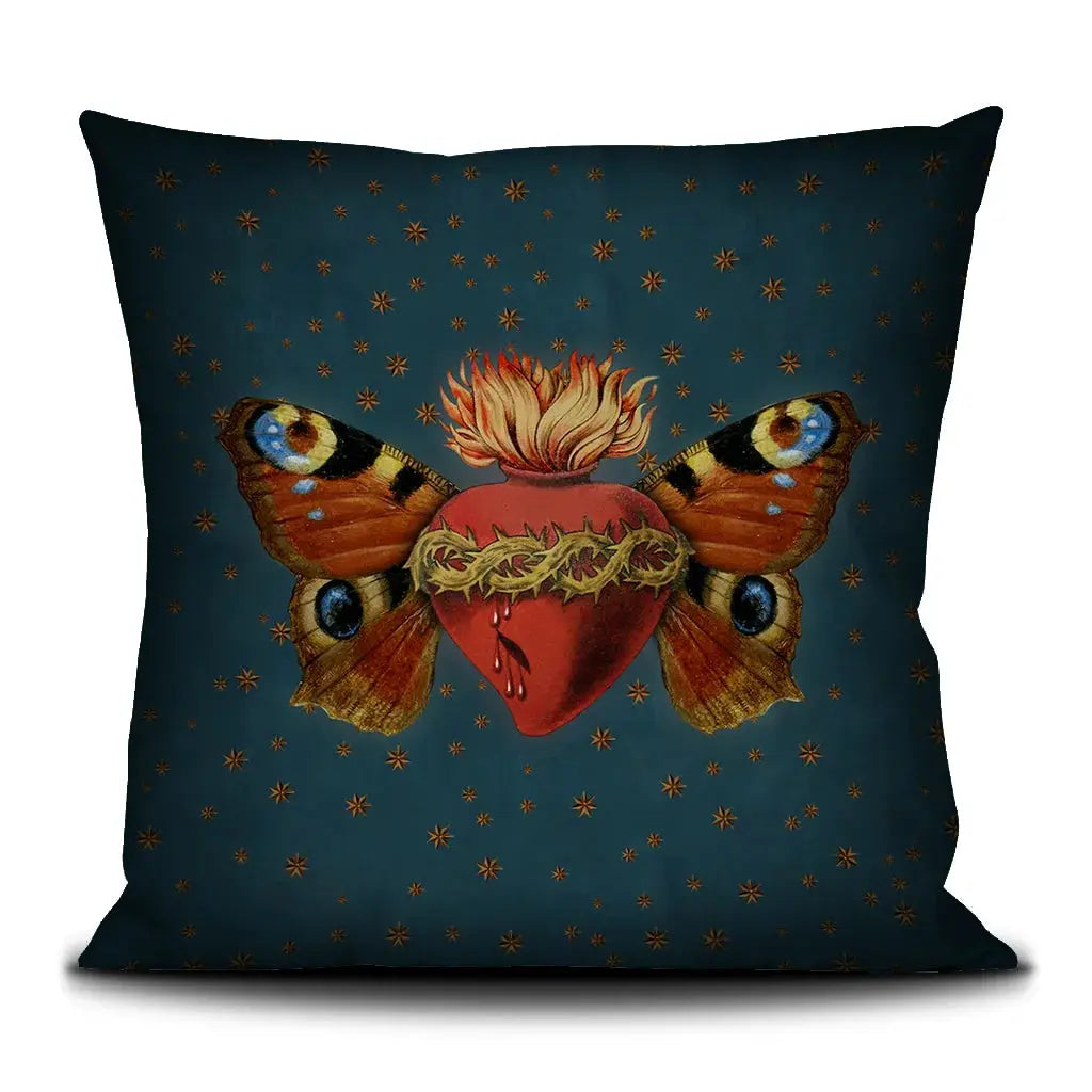 Coussin 50x50 Papillon sacré Little Harmonie