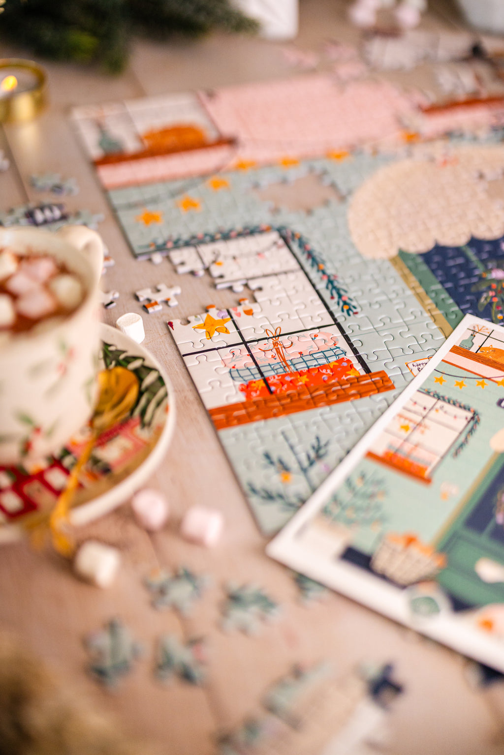 Puzzle 500 pièces "Porte bonheur"