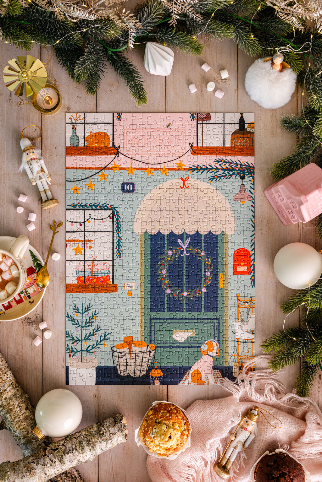 Puzzle 500 pièces "Porte bonheur"