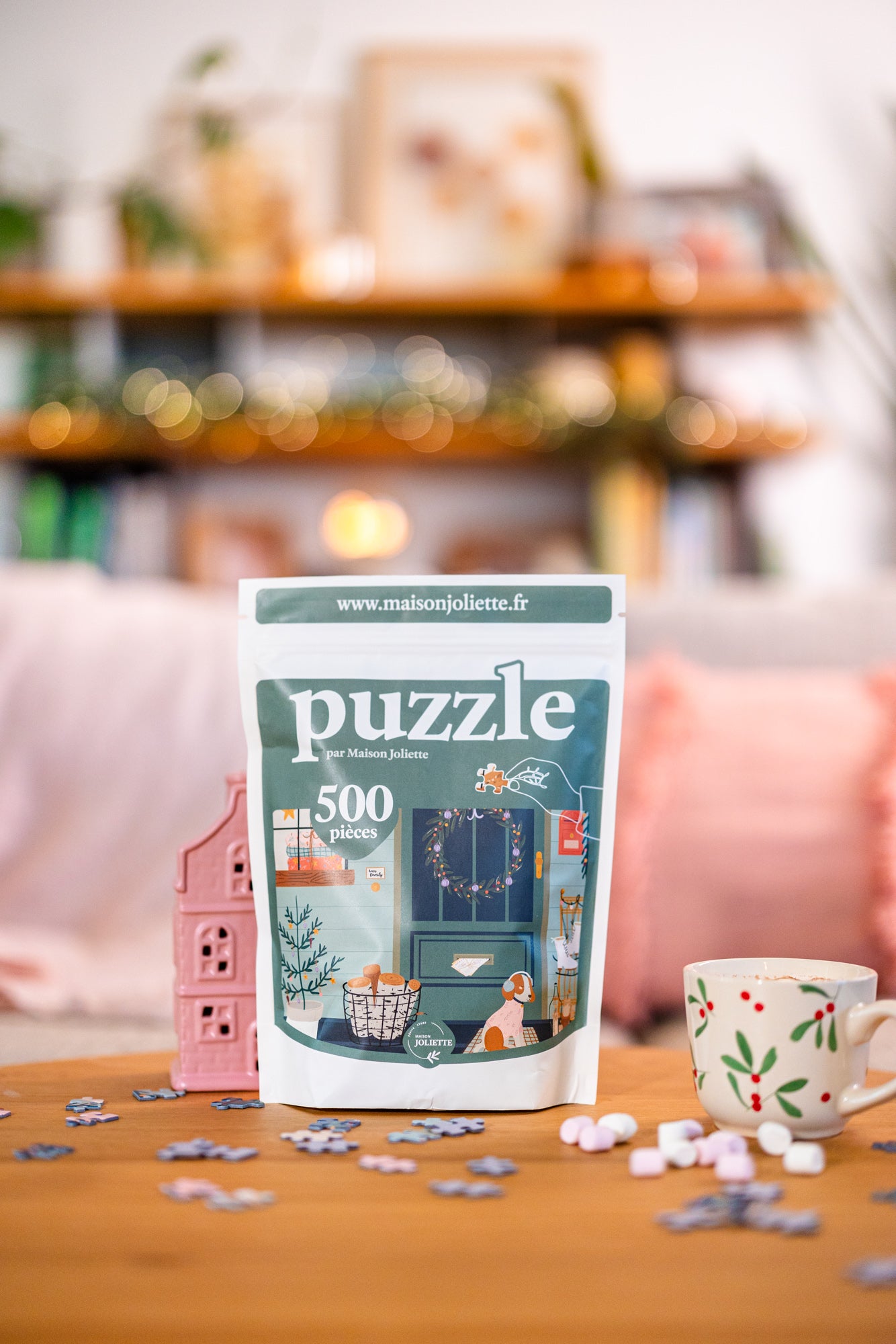 Puzzle 500 pièces "Porte bonheur"