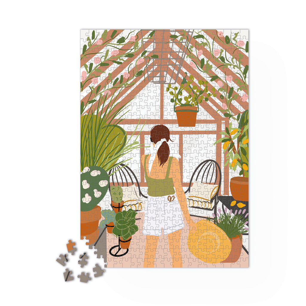 Puzzle 1000 pièces "Un dimanche à la campagne"