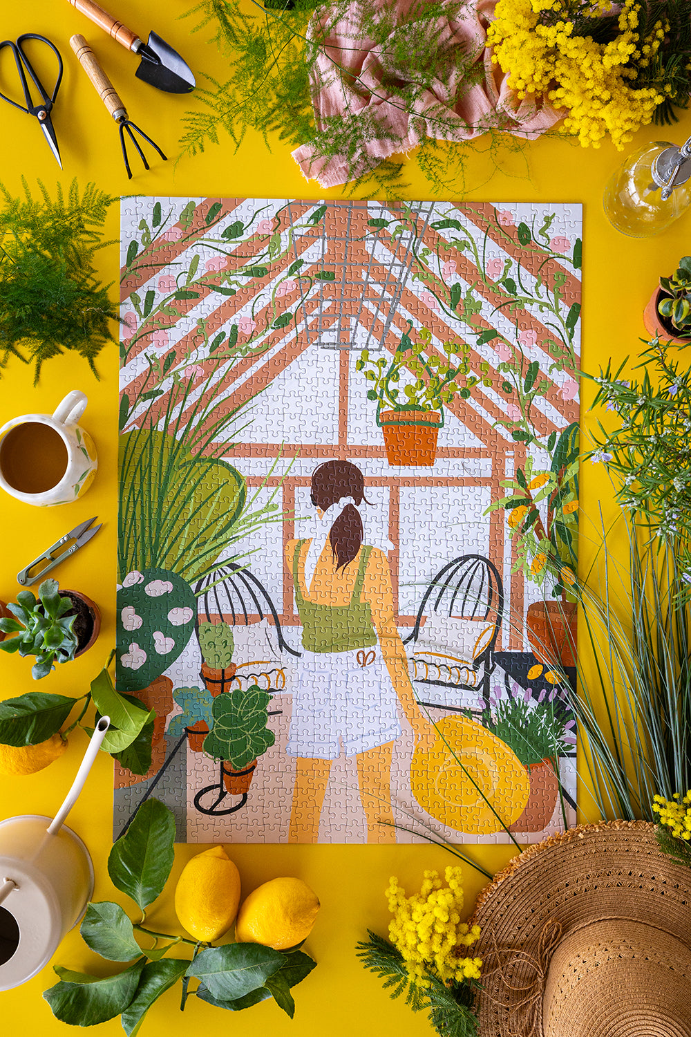 Puzzle 1000 pièces "Un dimanche à la campagne"