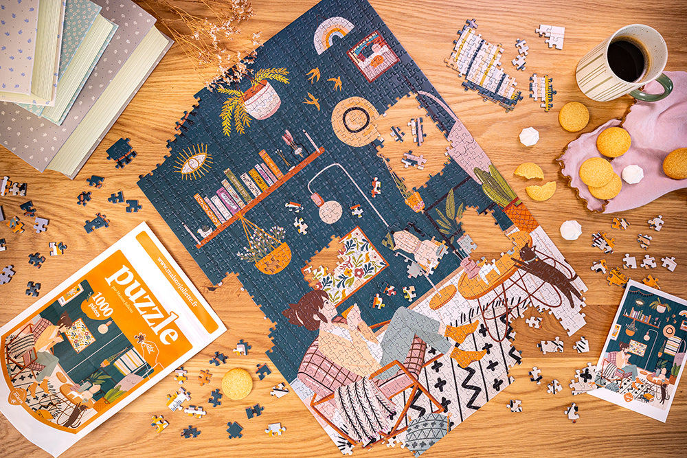 Puzzle 1000 pièces "Cosy"