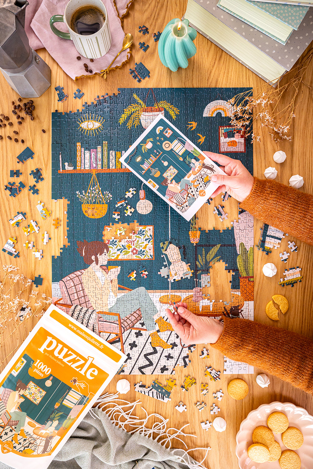 Puzzle 1000 pièces "Cosy"