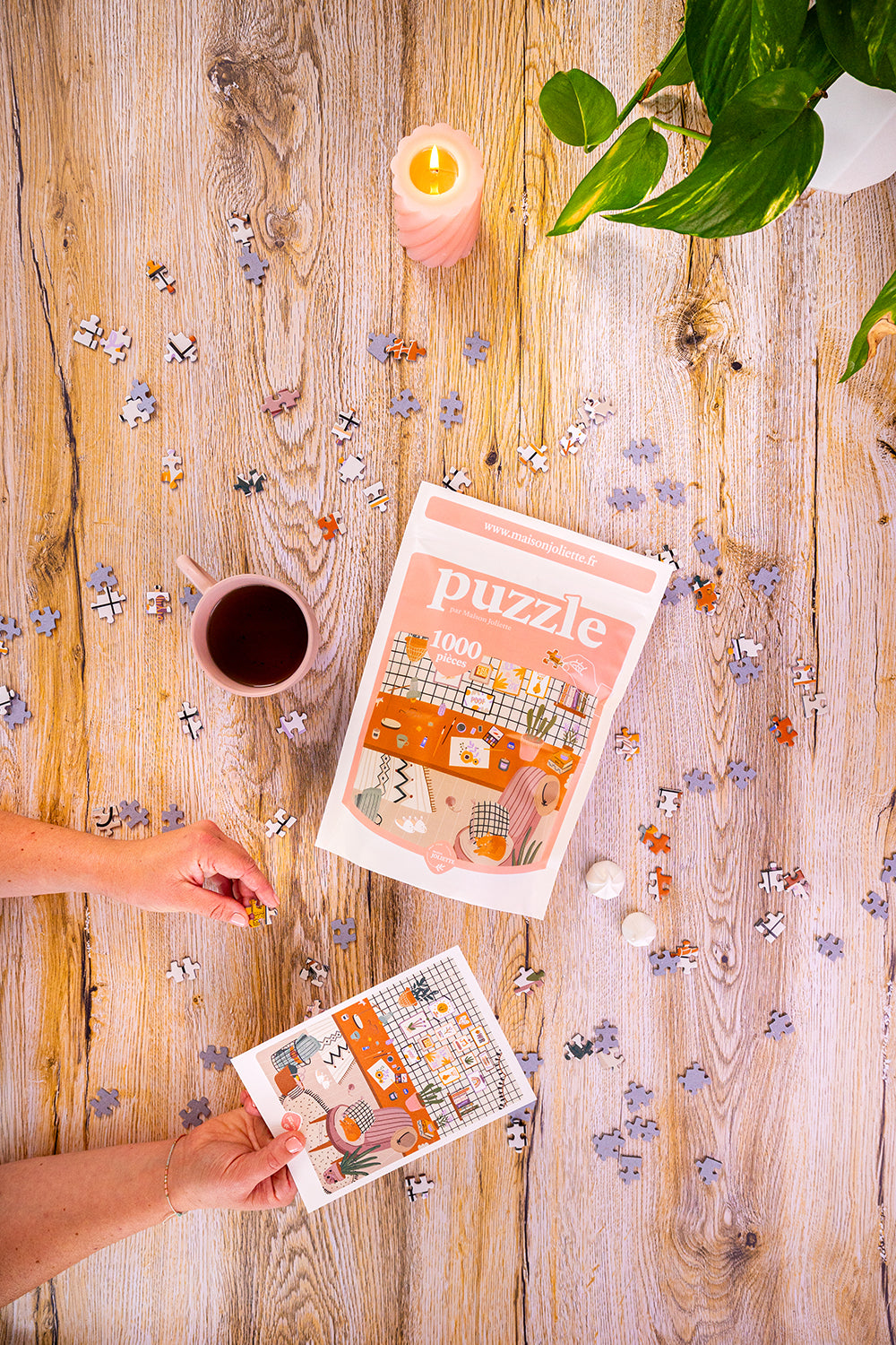 Puzzle 1000 pièces "L'atelier"