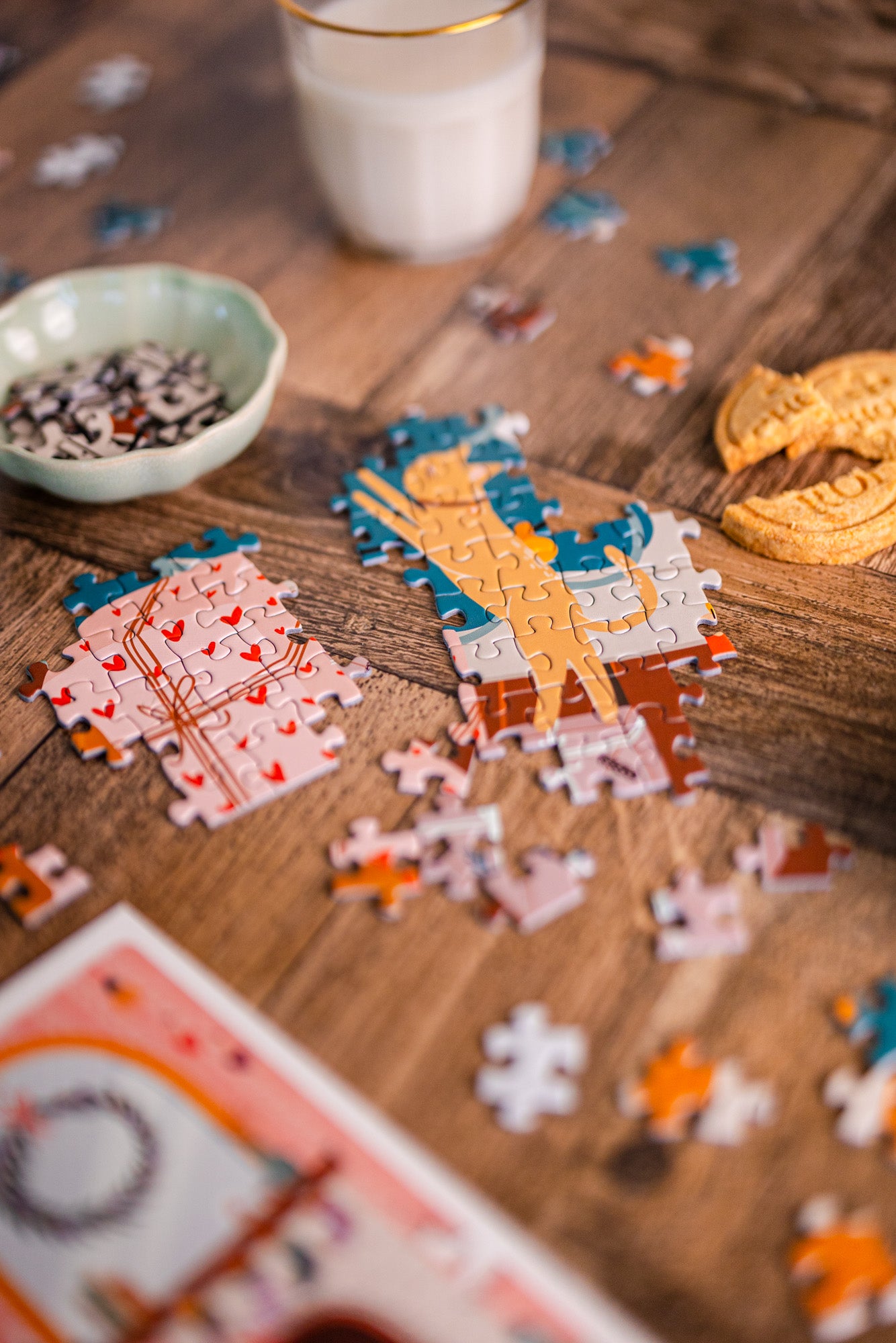 Puzzle 1000 pièces "Au coin du feu"