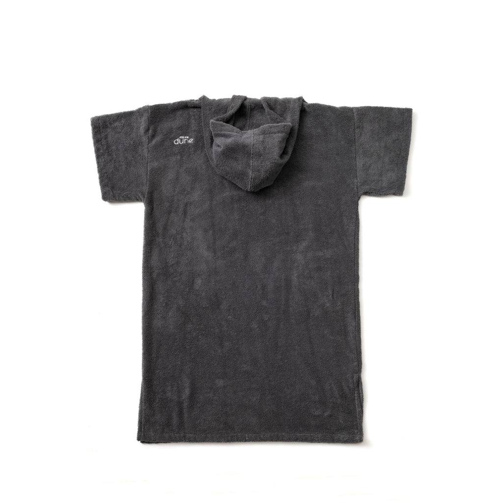 Poncho en coton premium bio Graphite