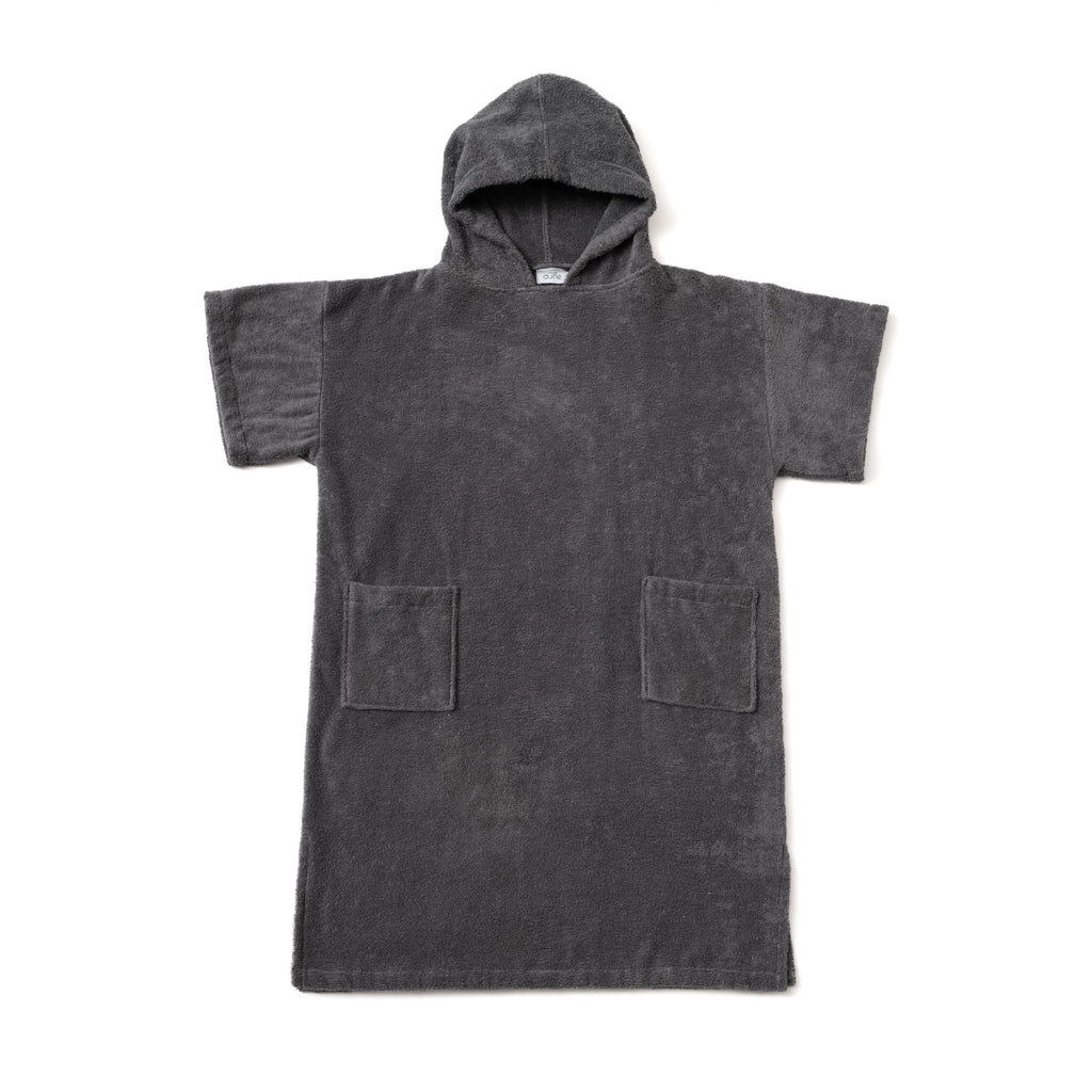 Poncho en coton premium bio Graphite