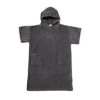 Poncho en coton premium bio Graphite