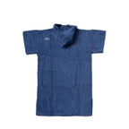 Poncho en coton premium bio Outremer