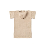 Poncho en coton premium bio Sable