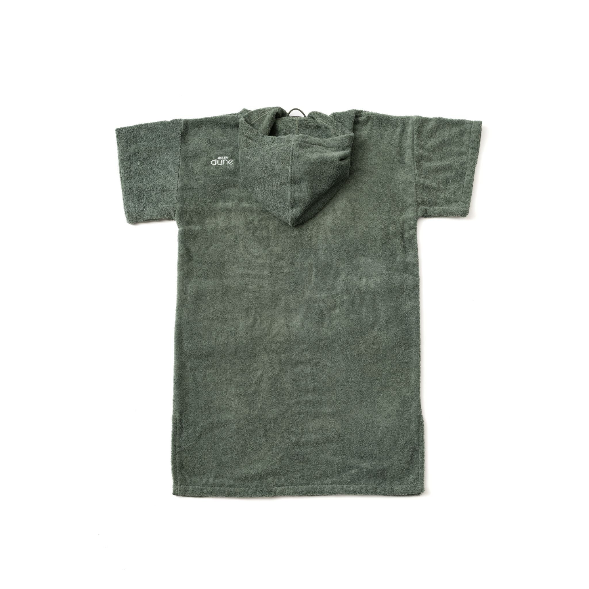 Poncho en coton premium bio Vert sauge