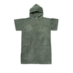 Poncho en coton premium bio Vert sauge