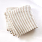 Bout de lit 90x200 Gaze de coton tissée teinte ROMIE ficelle Little Harmonie