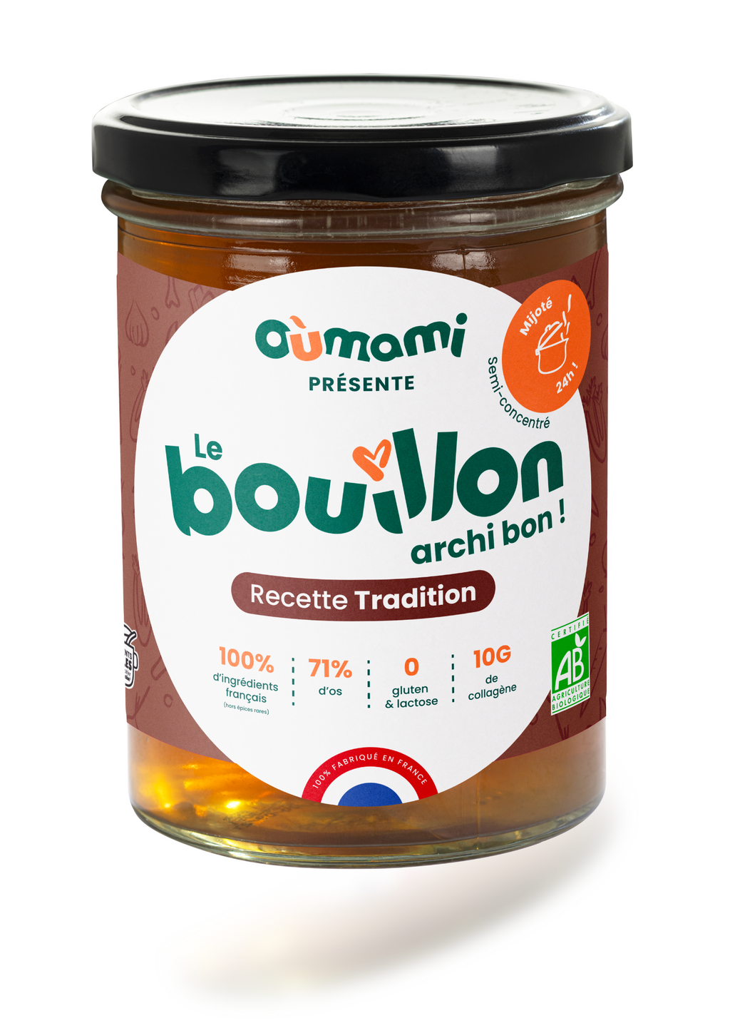 Bouillon d'os "Tradition" 100% Bio