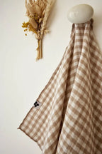 Lot de 2 essuie-mains 50x70 Gaze de coton tissée VICKIE Ficelle Little Harmonie