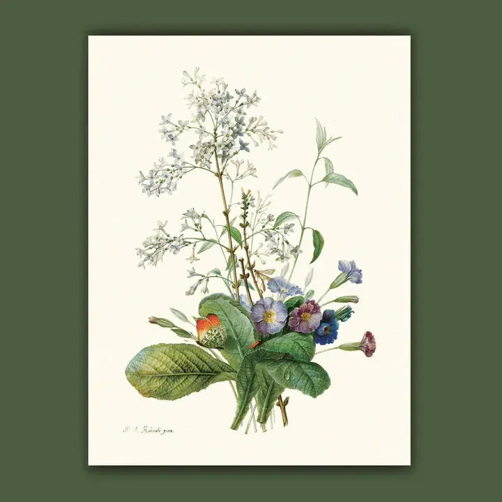 Affiche Bouquet de fleurs Carto polo