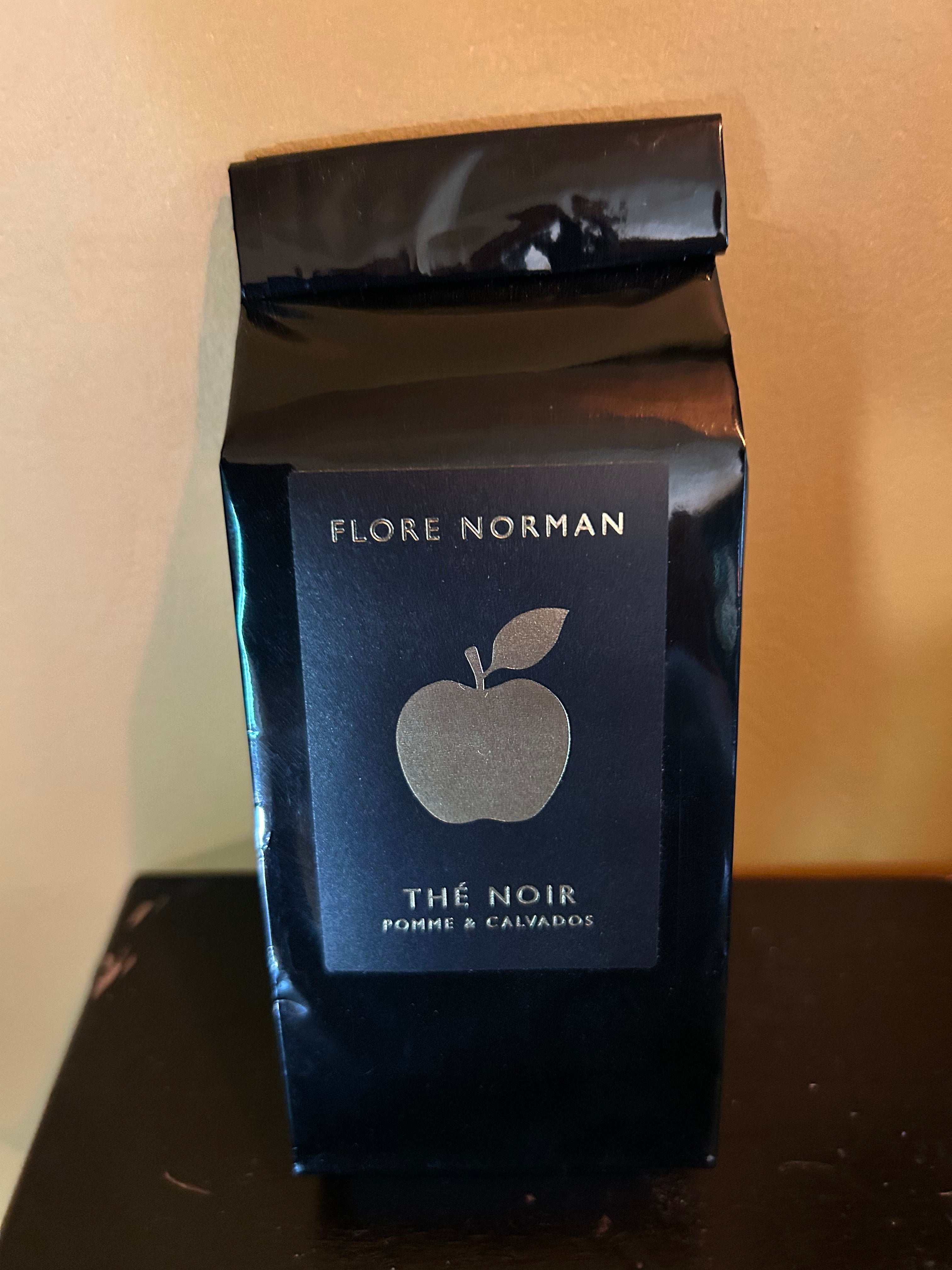 Sachet Thé Noir 100g Pomme & Calvados Flore Norman