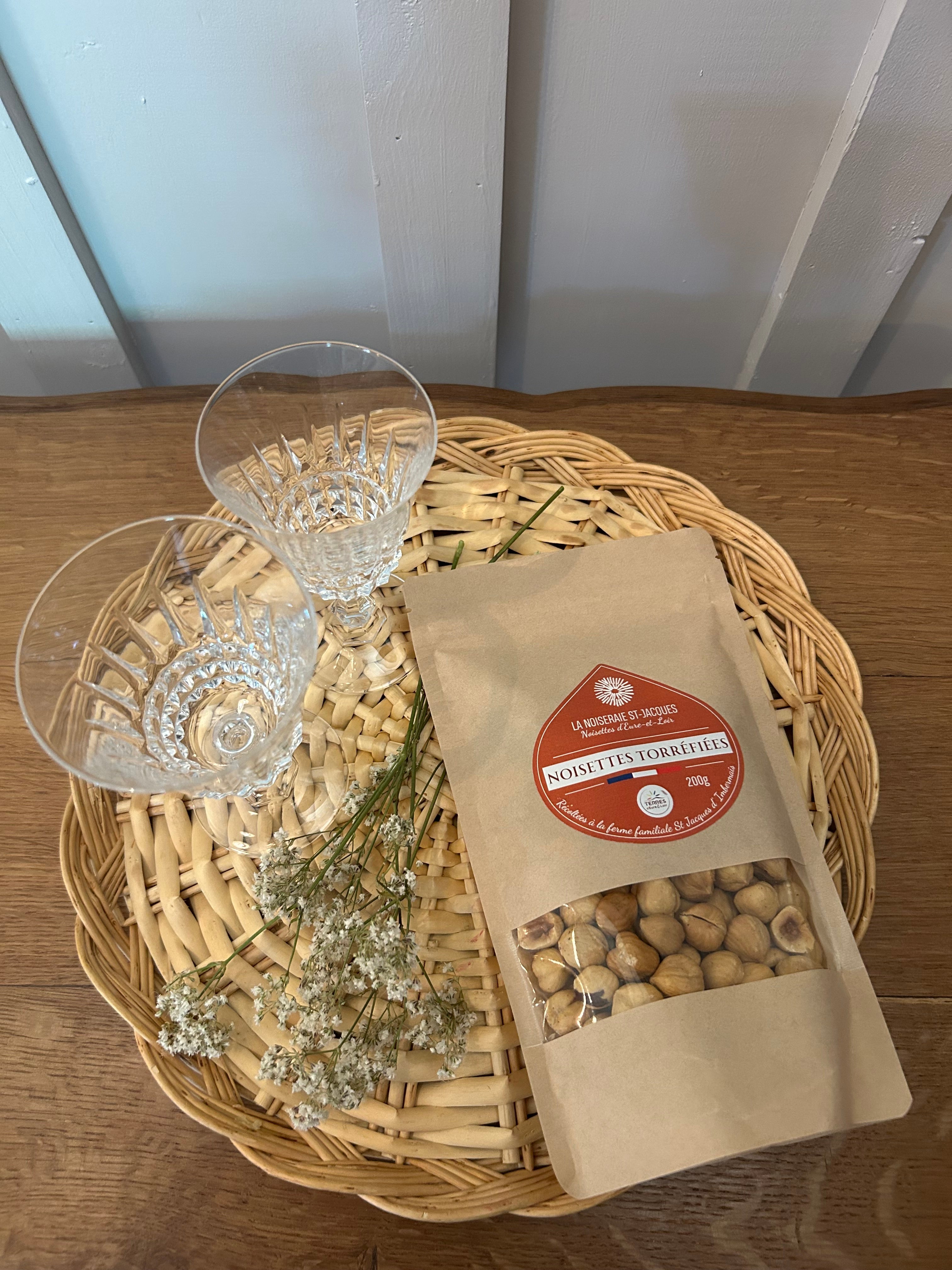 Noisettes gourmandes torréfiées et émondées Noisettes